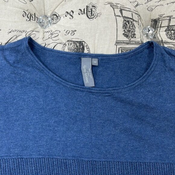 Sweaty Betty Blue Crew Neck Sweater - Picture 2 of 12